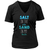 Beach T Shirt - Salt in the air Sand in my hair-T-shirt-Teelime | shirts-hoodies-mugs