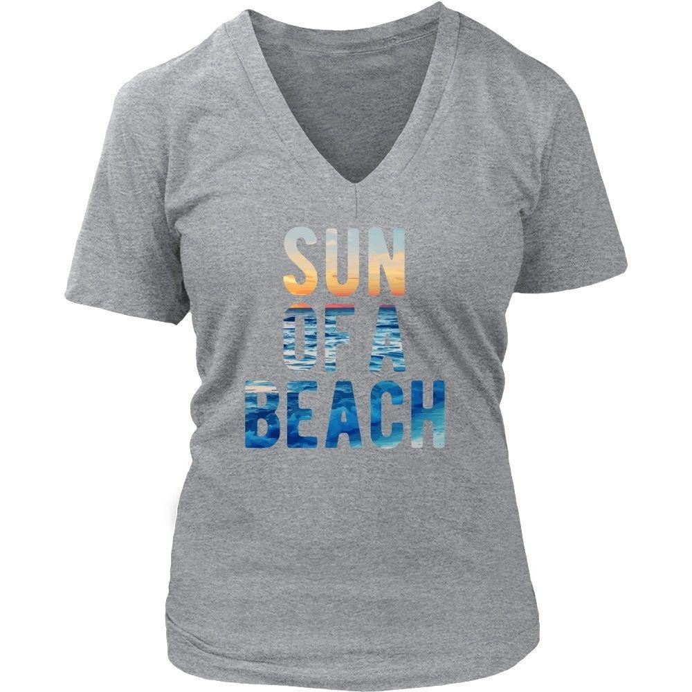 Beach T Shirt - Sun of a beach-T-shirt-Teelime | shirts-hoodies-mugs