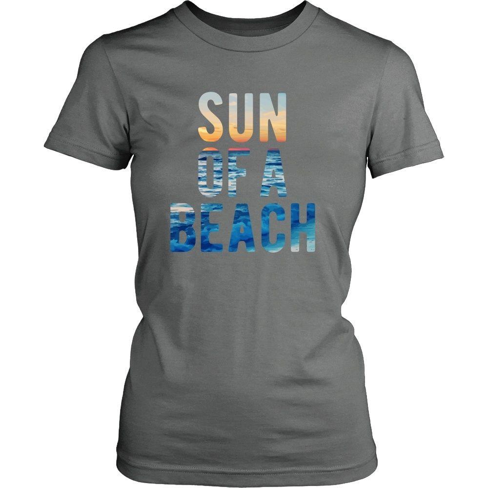 Beach T Shirt - Sun of a beach-T-shirt-Teelime | shirts-hoodies-mugs