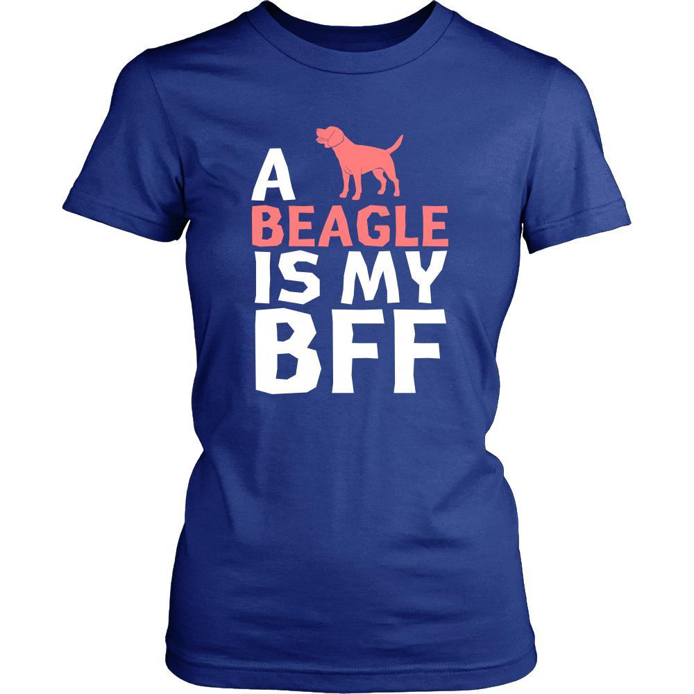 Beagle Shirt - a Beagle is my bff- Dog Lover Gift-T-shirt-Teelime | shirts-hoodies-mugs