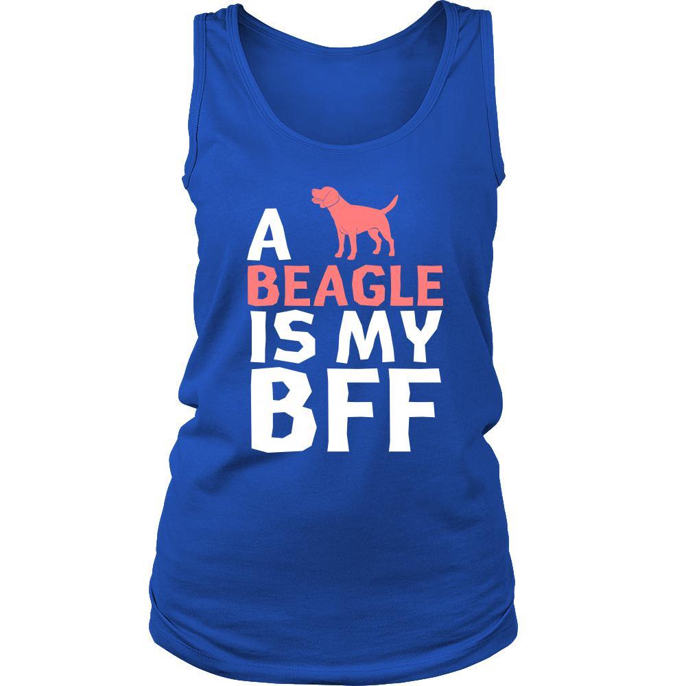 Beagle Shirt - a Beagle is my bff- Dog Lover Gift-T-shirt-Teelime | shirts-hoodies-mugs