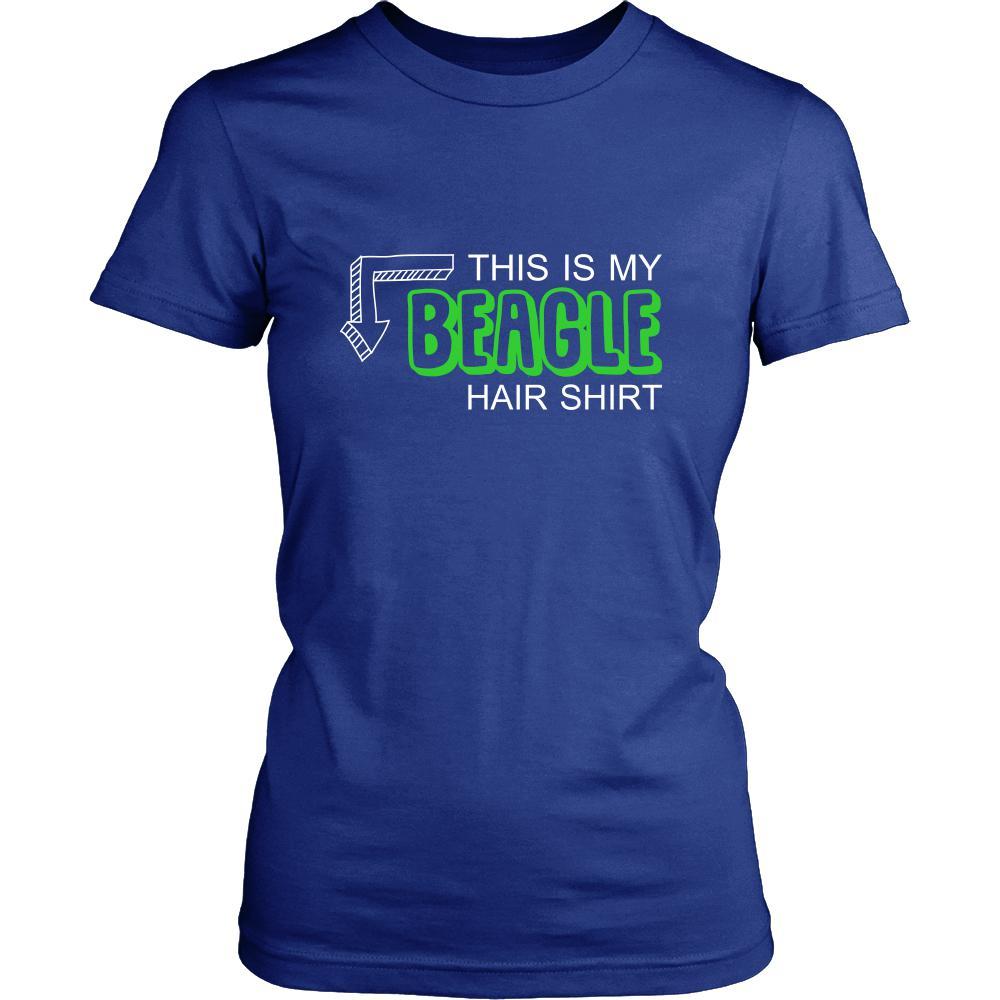 Beagle Shirt - This is my Beagle hair shirt - Dog Lover Gift-T-shirt-Teelime | shirts-hoodies-mugs