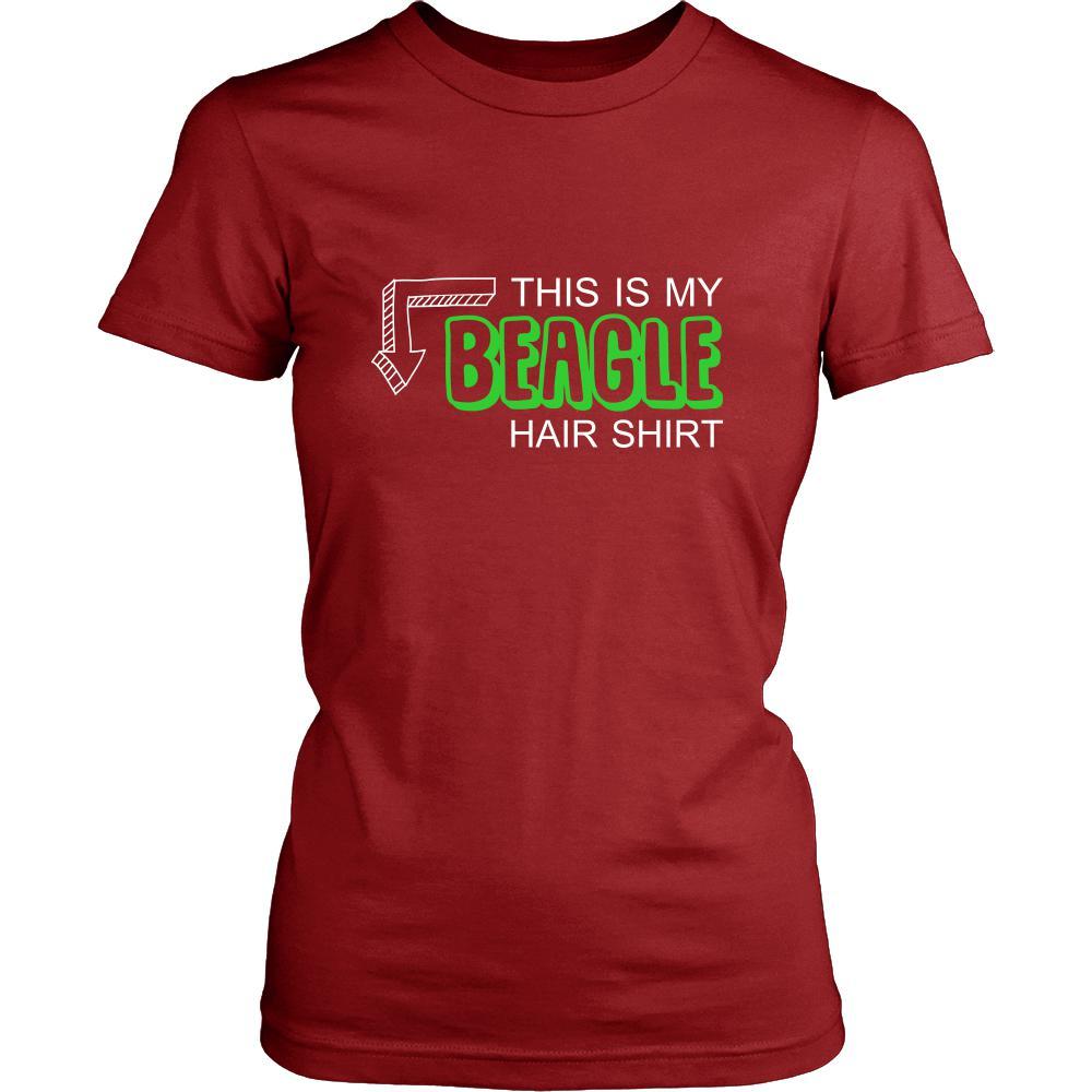 Beagle Shirt - This is my Beagle hair shirt - Dog Lover Gift-T-shirt-Teelime | shirts-hoodies-mugs