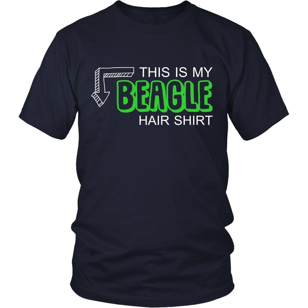 Beagle Shirt - This is my Beagle hair shirt - Dog Lover Gift-T-shirt-Teelime | shirts-hoodies-mugs
