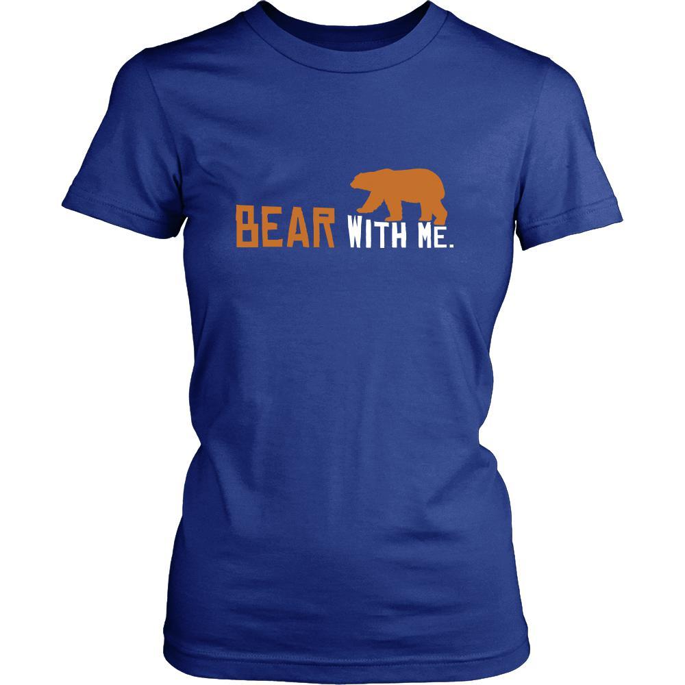 Bear Shirt - Bear With Me - Animal Lover Gift-T-shirt-Teelime | shirts-hoodies-mugs