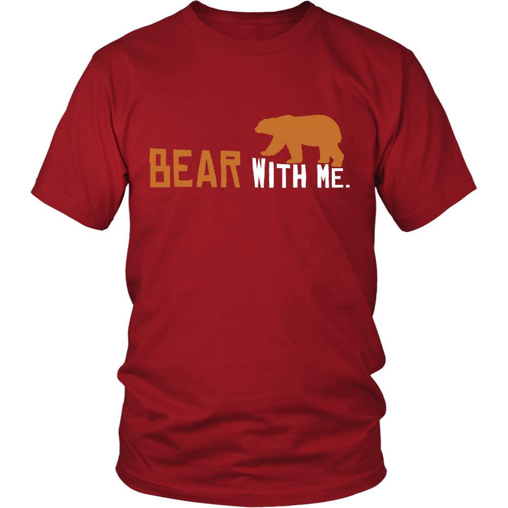 Bear Shirt - Bear With Me - Animal Lover Gift-T-shirt-Teelime | shirts-hoodies-mugs