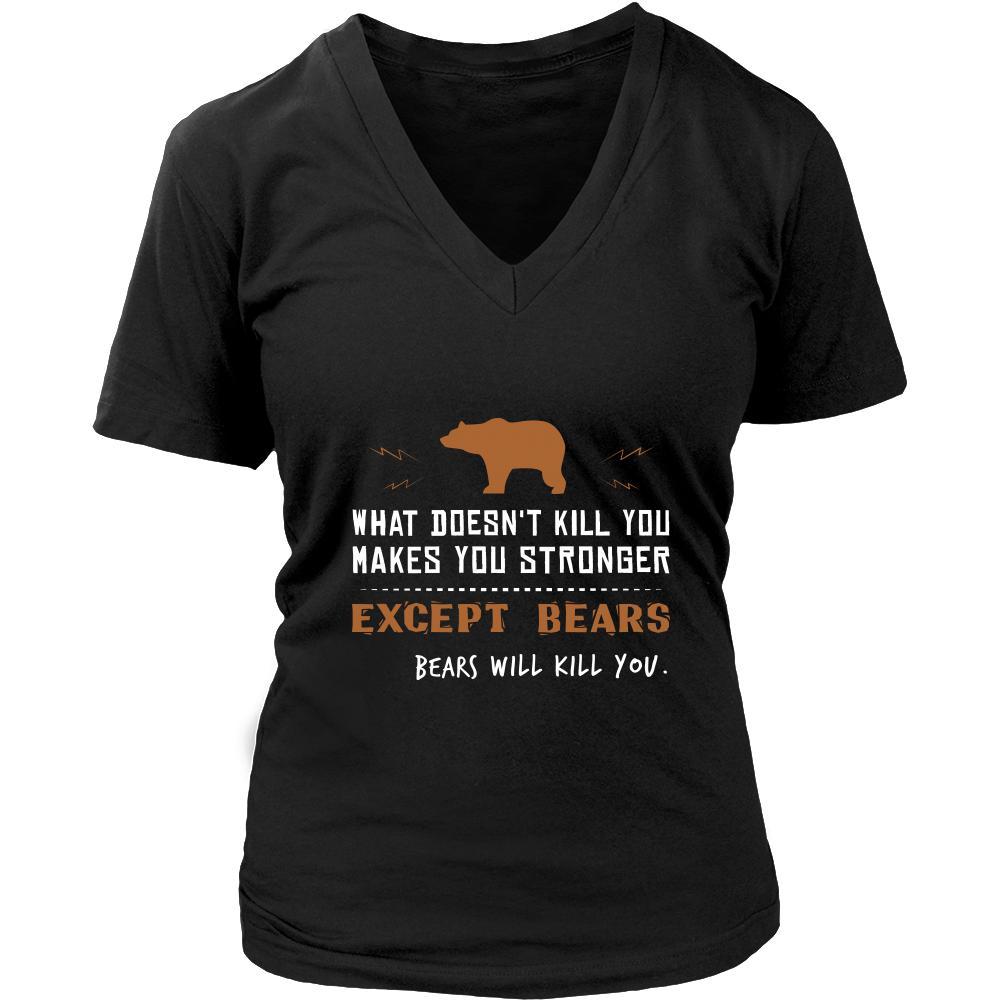 Bear Shirt - Bears Kill - Animal Lover Gift-T-shirt-Teelime | shirts-hoodies-mugs
