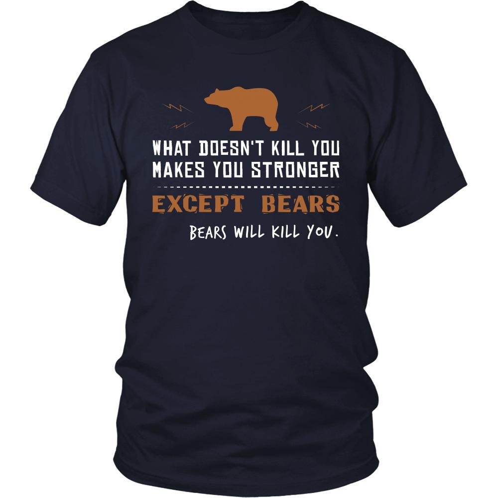 Bear Shirt - Bears Kill - Animal Lover Gift-T-shirt-Teelime | shirts-hoodies-mugs
