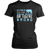Bear Shirt - Love or Wrong - Animal Lover Gift-T-shirt-Teelime | shirts-hoodies-mugs