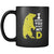 Beard mug / coffee cup - I know you want my beard - funny mug gift, 11oz Black