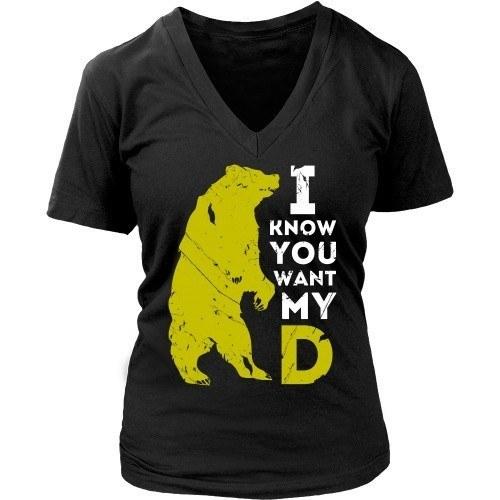Beard T Shirt - I know you want my BearD-T-shirt-Teelime | shirts-hoodies-mugs