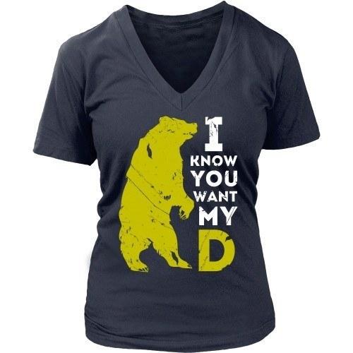 Beard T Shirt - I know you want my BearD-T-shirt-Teelime | shirts-hoodies-mugs