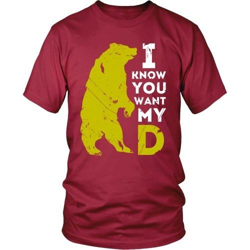 Beard T Shirt - I know you want my BearD-T-shirt-Teelime | shirts-hoodies-mugs