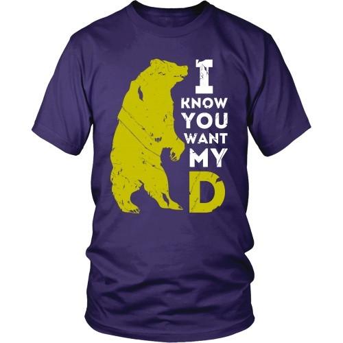 Beard T Shirt - I know you want my BearD-T-shirt-Teelime | shirts-hoodies-mugs