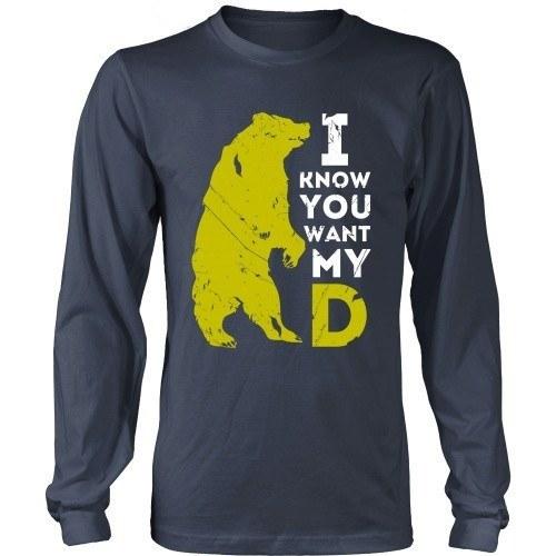 Beard T Shirt - I know you want my BearD-T-shirt-Teelime | shirts-hoodies-mugs