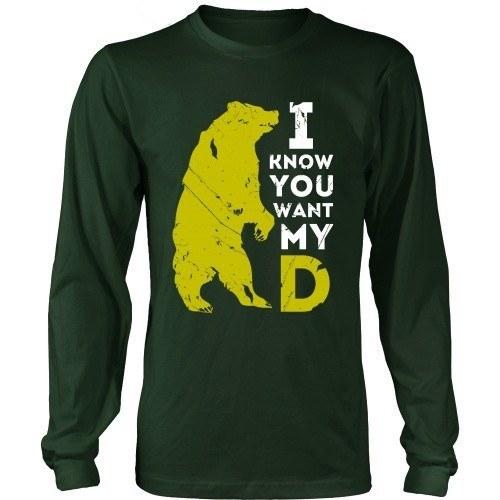 Beard T Shirt - I know you want my BearD-T-shirt-Teelime | shirts-hoodies-mugs