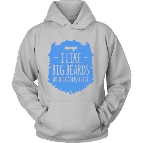 Beard T Shirt - I like Big Beards and I Cannot Lie-T-shirt-Teelime | shirts-hoodies-mugs