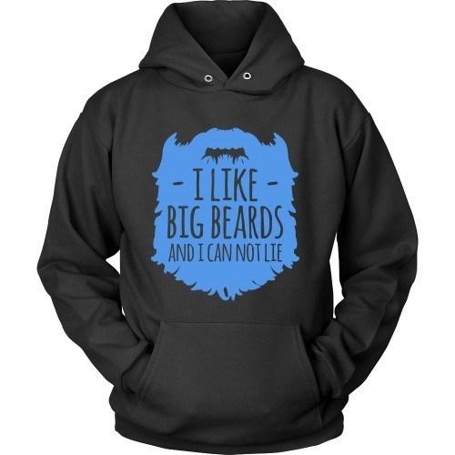 Beard T Shirt - I like Big Beards and I Cannot Lie-T-shirt-Teelime | shirts-hoodies-mugs