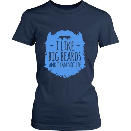 Beard T Shirt - I like Big Beards and I Cannot Lie-T-shirt-Teelime | shirts-hoodies-mugs