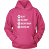 Beatboxing - Eat Sleep Beatbox Repeat - Beatboxing Hobby Shirt-T-shirt-Teelime | shirts-hoodies-mugs