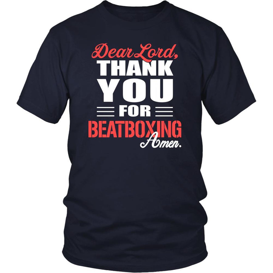 Beatboxing Shirt - Dear Lord, thank you for Beatboxing Amen- Hobby-T-shirt-Teelime | shirts-hoodies-mugs
