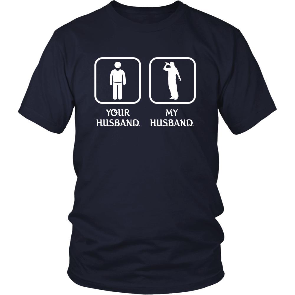 Beatboxing - Your husband My husband - Mother's Day Hobby Shirt-T-shirt-Teelime | shirts-hoodies-mugs