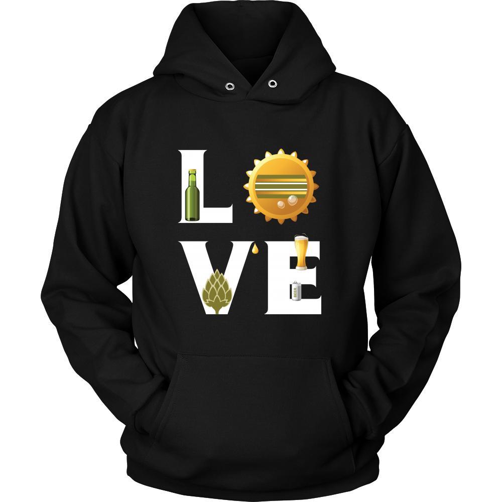 Beer - LOVE Beer - Drinks Shirt-T-shirt-Teelime | shirts-hoodies-mugs