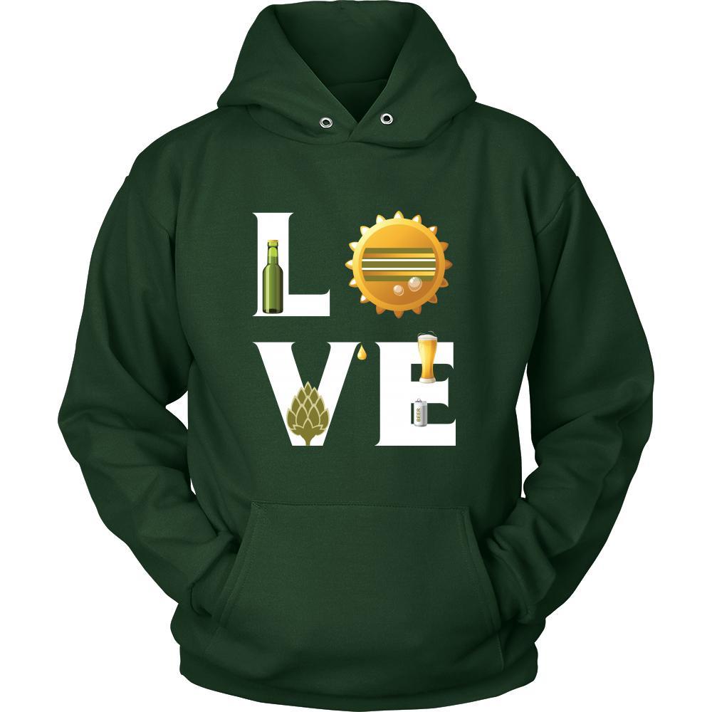 Beer - LOVE Beer - Drinks Shirt-T-shirt-Teelime | shirts-hoodies-mugs
