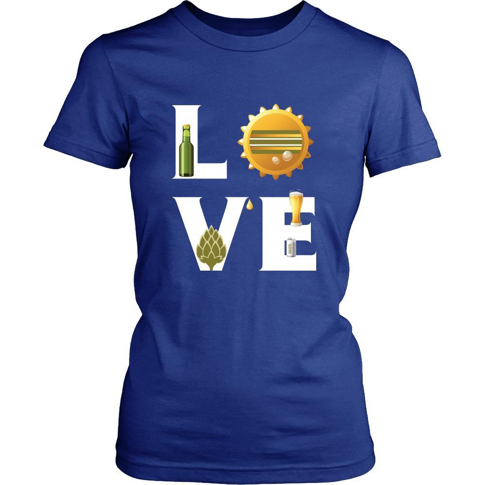 Beer - LOVE Beer - Drinks Shirt-T-shirt-Teelime | shirts-hoodies-mugs