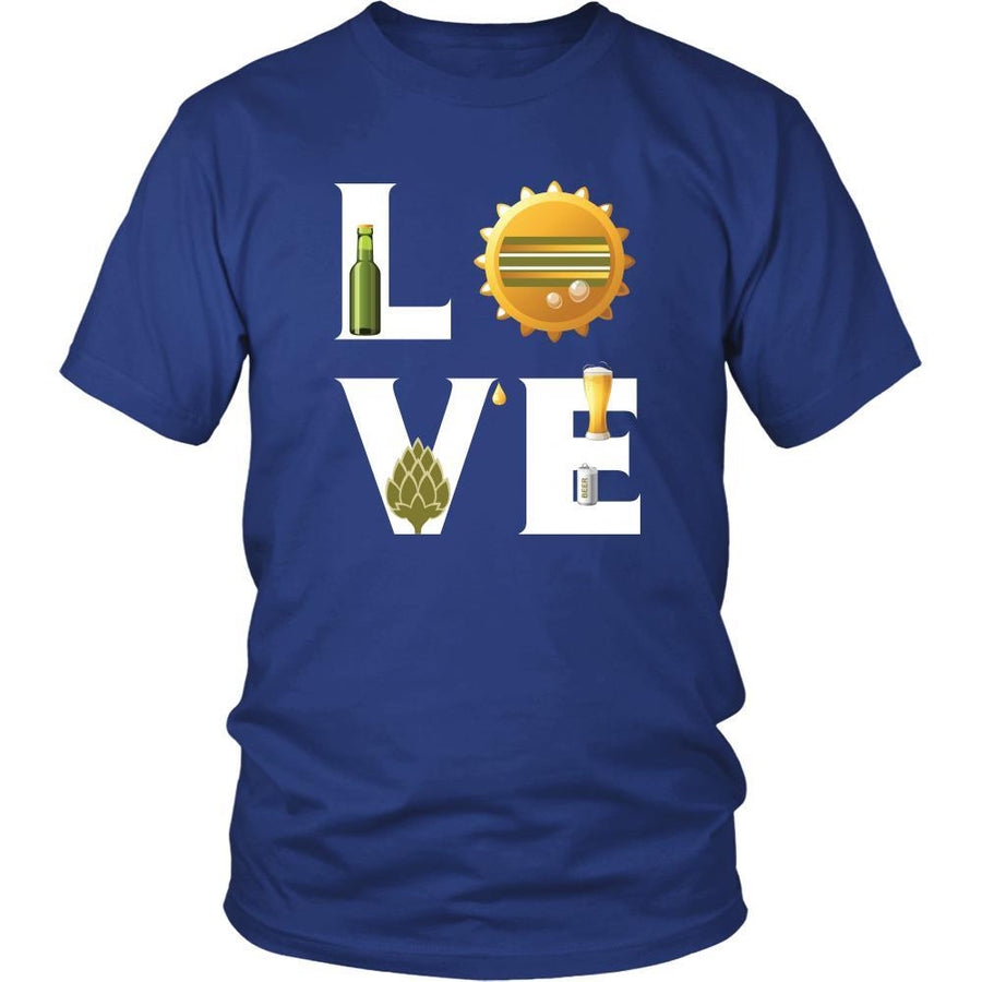 Beer - LOVE Beer - Drinks Shirt-T-shirt-Teelime | shirts-hoodies-mugs