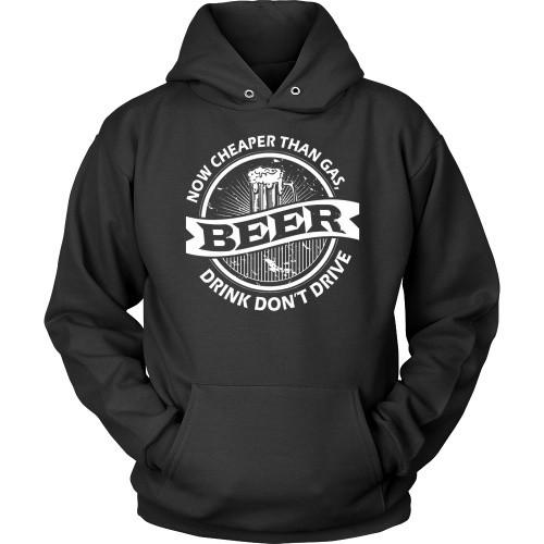 Beer T Shirt - Beer cheaper than Gas-T-shirt-Teelime | shirts-hoodies-mugs