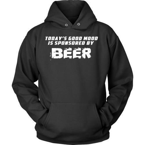 Beer T Shirt - Good mood is sponsored by Beer-T-shirt-Teelime | shirts-hoodies-mugs