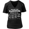 Beer T Shirt - Money can't buy happiness but can buy you a beer-T-shirt-Teelime | shirts-hoodies-mugs