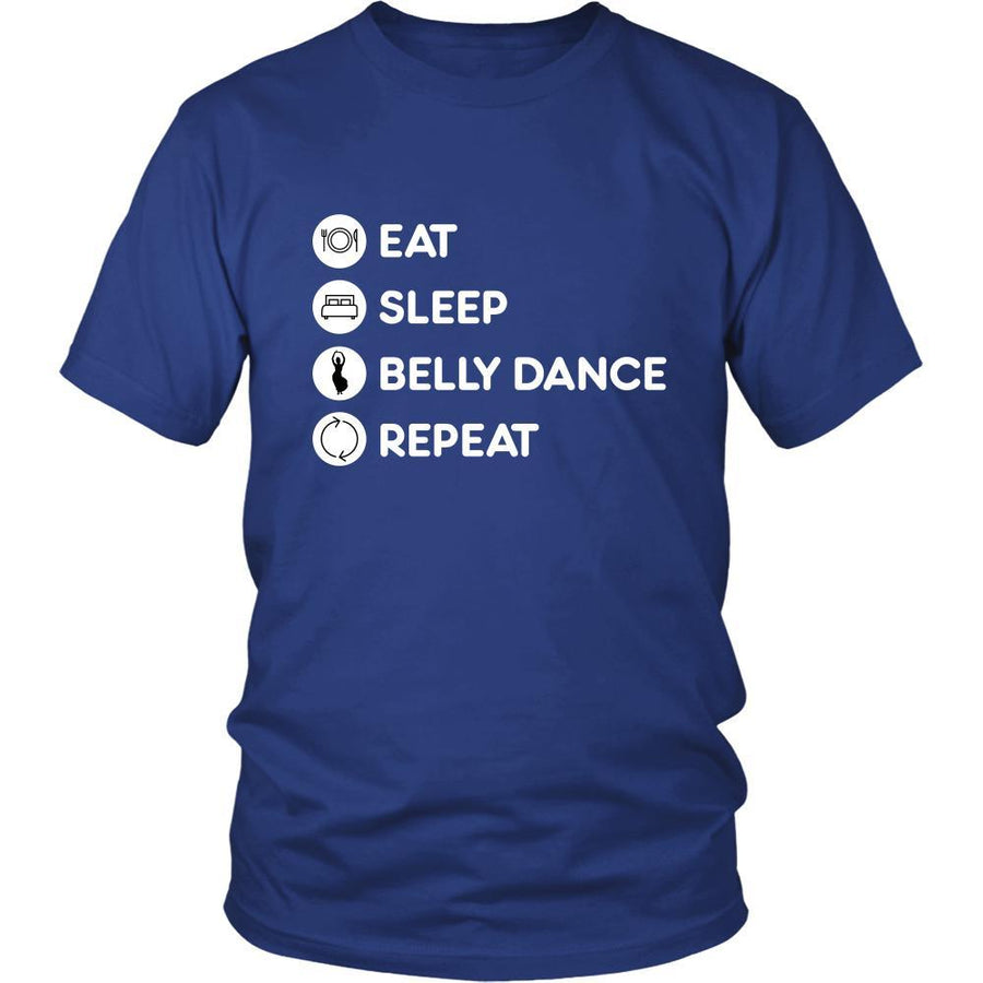 Belly Dancing - Eat Sleep Belly Dance Repeat - Belly Dancing Hobby Shirt-T-shirt-Teelime | shirts-hoodies-mugs