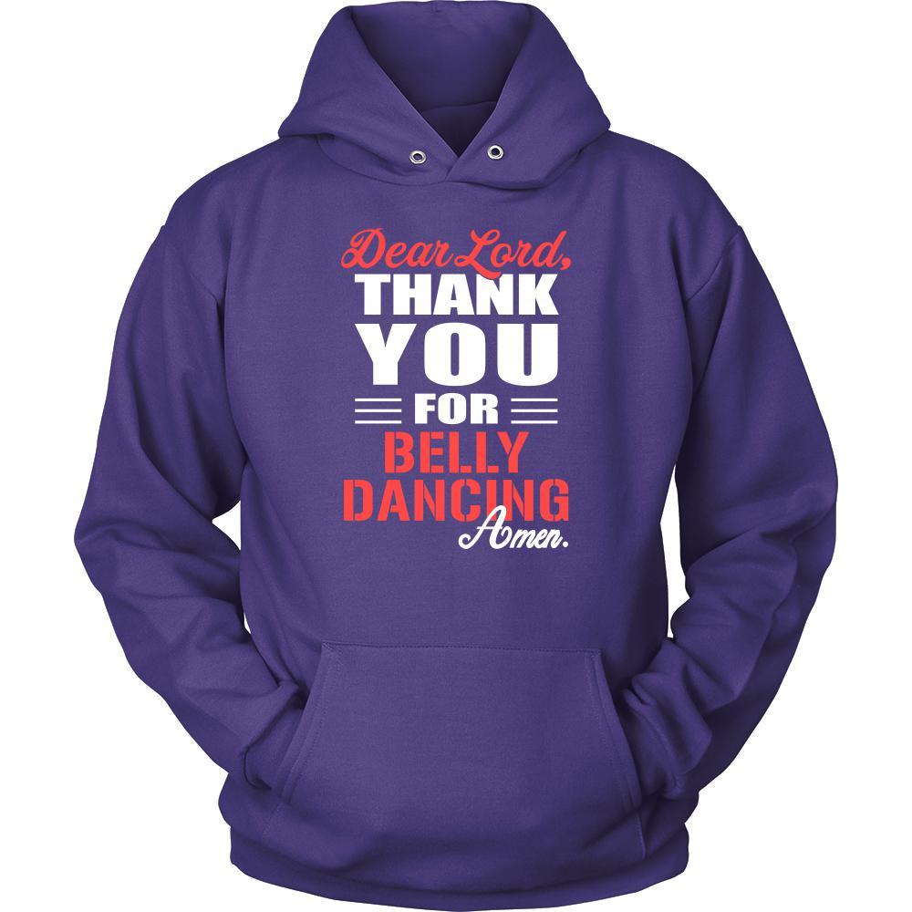 Belly Dancing Shirt - Dear Lord, thank you for Belly Dancing Amen- Hobby-T-shirt-Teelime | shirts-hoodies-mugs