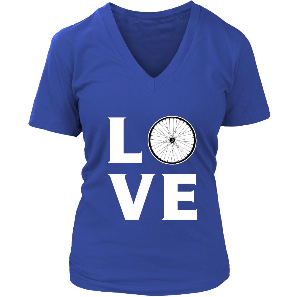 Bicycling - LOVE Bicycling - Cycle Hobby Shirt-T-shirt-Teelime | shirts-hoodies-mugs