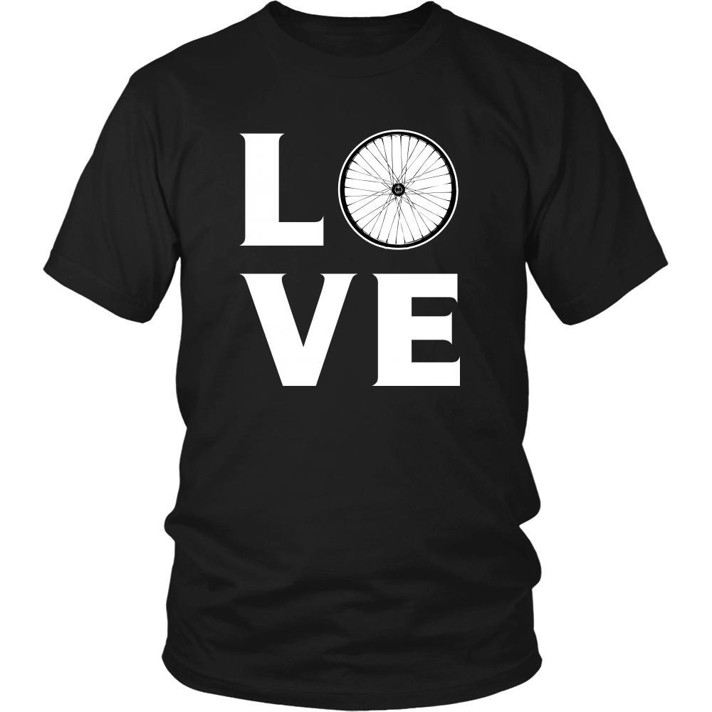 Bicycling - LOVE Bicycling - Cycle Hobby Shirt-T-shirt-Teelime | shirts-hoodies-mugs
