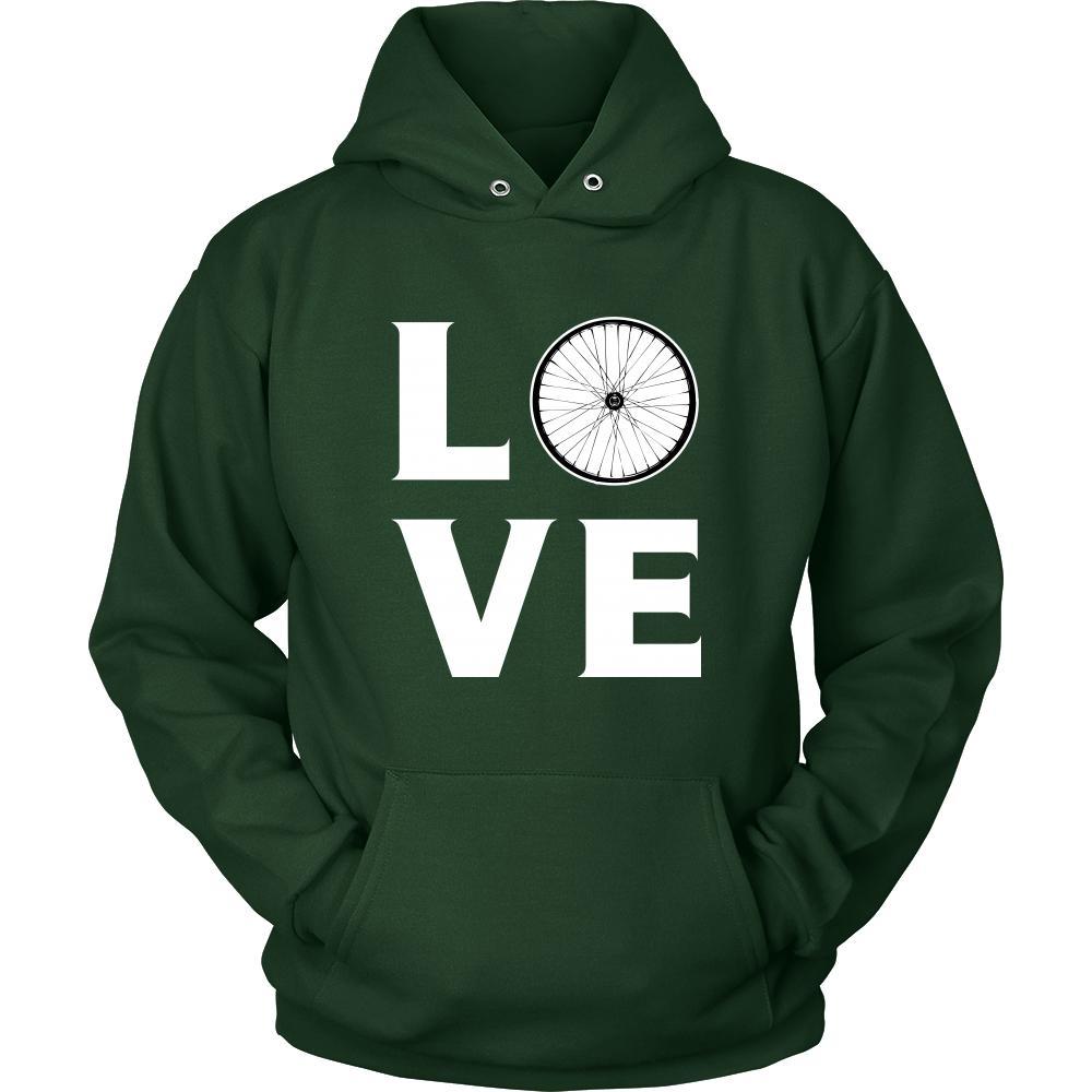 Bicycling - LOVE Bicycling - Cycle Hobby Shirt-T-shirt-Teelime | shirts-hoodies-mugs