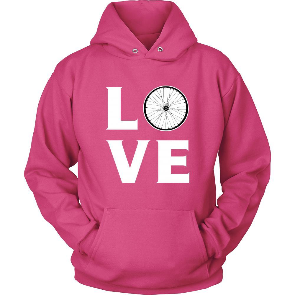 Bicycling - LOVE Bicycling - Cycle Hobby Shirt-T-shirt-Teelime | shirts-hoodies-mugs