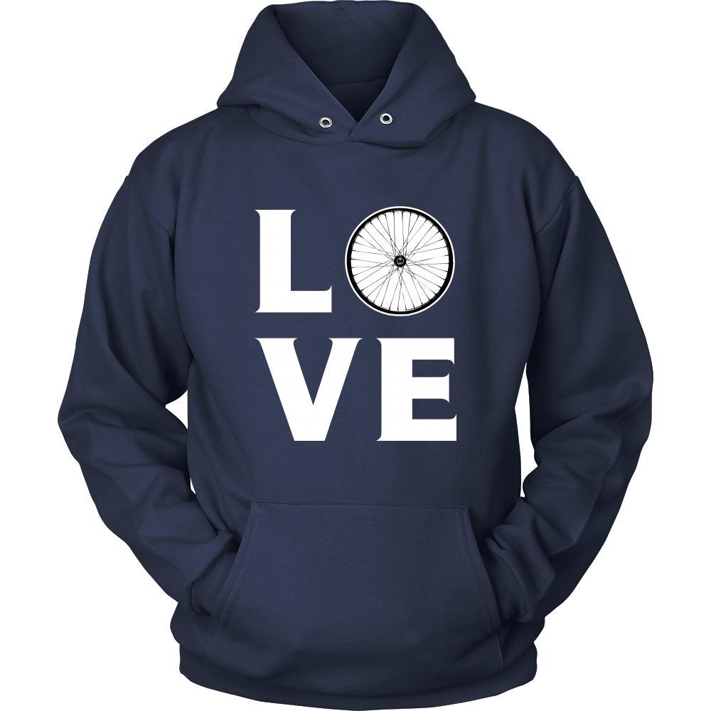 Bicycling - LOVE Bicycling - Cycle Hobby Shirt-T-shirt-Teelime | shirts-hoodies-mugs