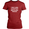 Bicycling Shirt - I don't need an intervention I realize I have a Bicycling problem- Hobby Gift-T-shirt-Teelime | shirts-hoodies-mugs