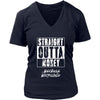 Bicycling Shirt - Straight outta money ...because Bicycling- Hobby Gift-T-shirt-Teelime | shirts-hoodies-mugs