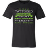 Biochemist Shirt - I'm a tattooed biochemist, just like a normal biochemist, except much cooler - Profession Gift-T-shirt-Teelime | shirts-hoodies-mugs