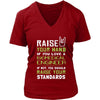 Biomedical Engineer Shirt - Raise your hand if you love Biomedical Engineer, if not raise your standards - Profession Gift-T-shirt-Teelime | shirts-hoodies-mugs