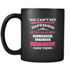 Biomedical Engineer You can't buy happiness but you can become a Biomedical Engineer and that's pretty much the same thing 11oz Black Mug-Drinkware-Teelime | shirts-hoodies-mugs