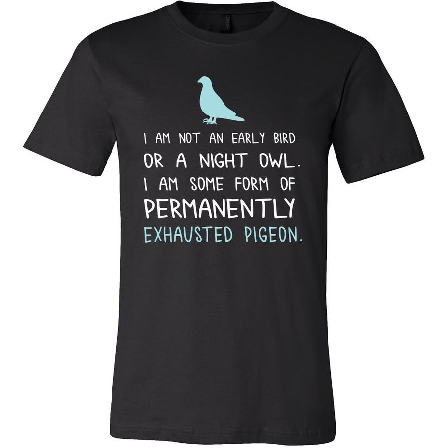 Bird Shirt - Exhausted Pigeon - Animal Lover Gift-T-shirt-Teelime | shirts-hoodies-mugs