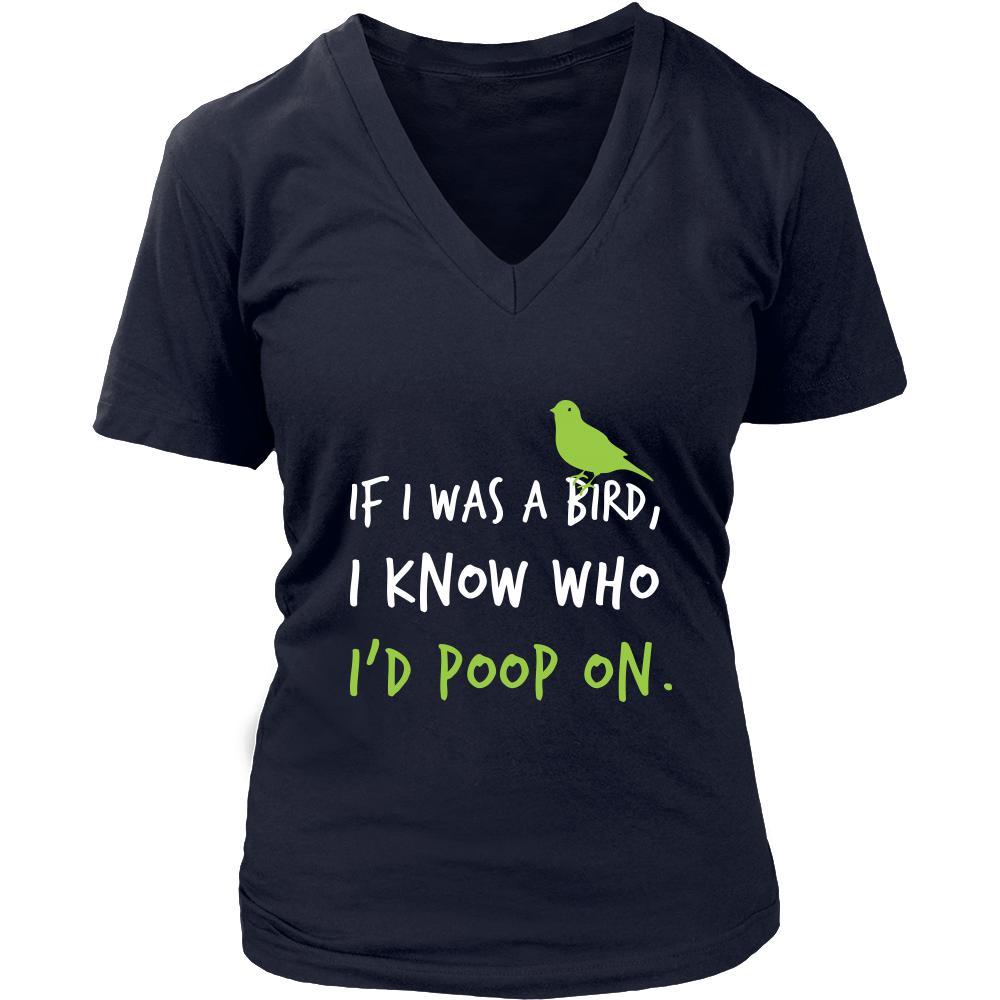 Bird Shirt - If I Was A Bird - Animal Lover Gift-T-shirt-Teelime | shirts-hoodies-mugs