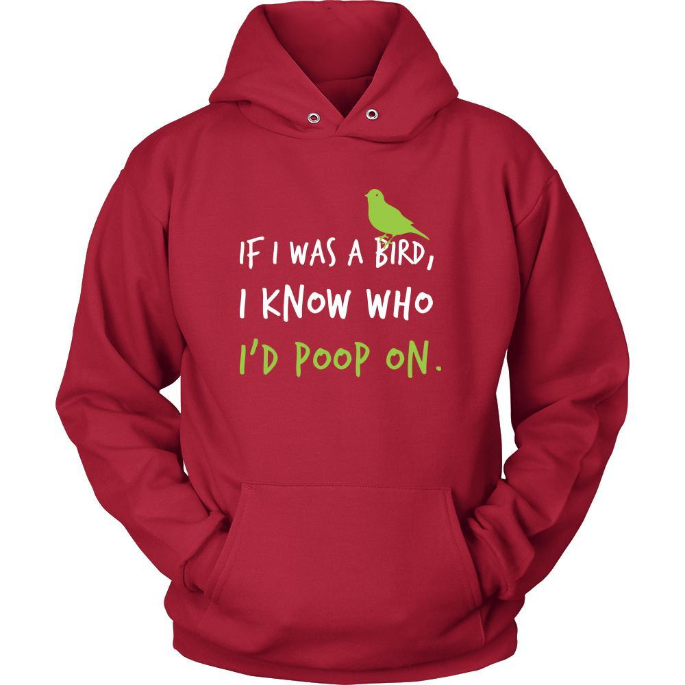 Bird Shirt - If I Was A Bird - Animal Lover Gift-T-shirt-Teelime | shirts-hoodies-mugs