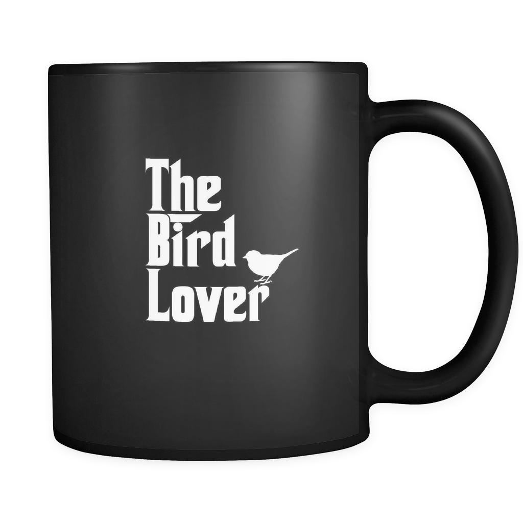 Bird The Bird Lover 11oz Black Mug-Drinkware-Teelime | shirts-hoodies-mugs