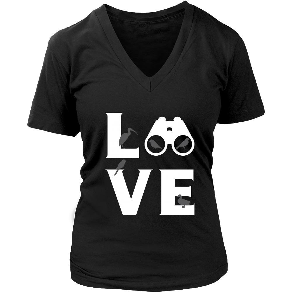 Bird watching - LOVE Bird watching - Animal Watch Shirt-T-shirt-Teelime | shirts-hoodies-mugs